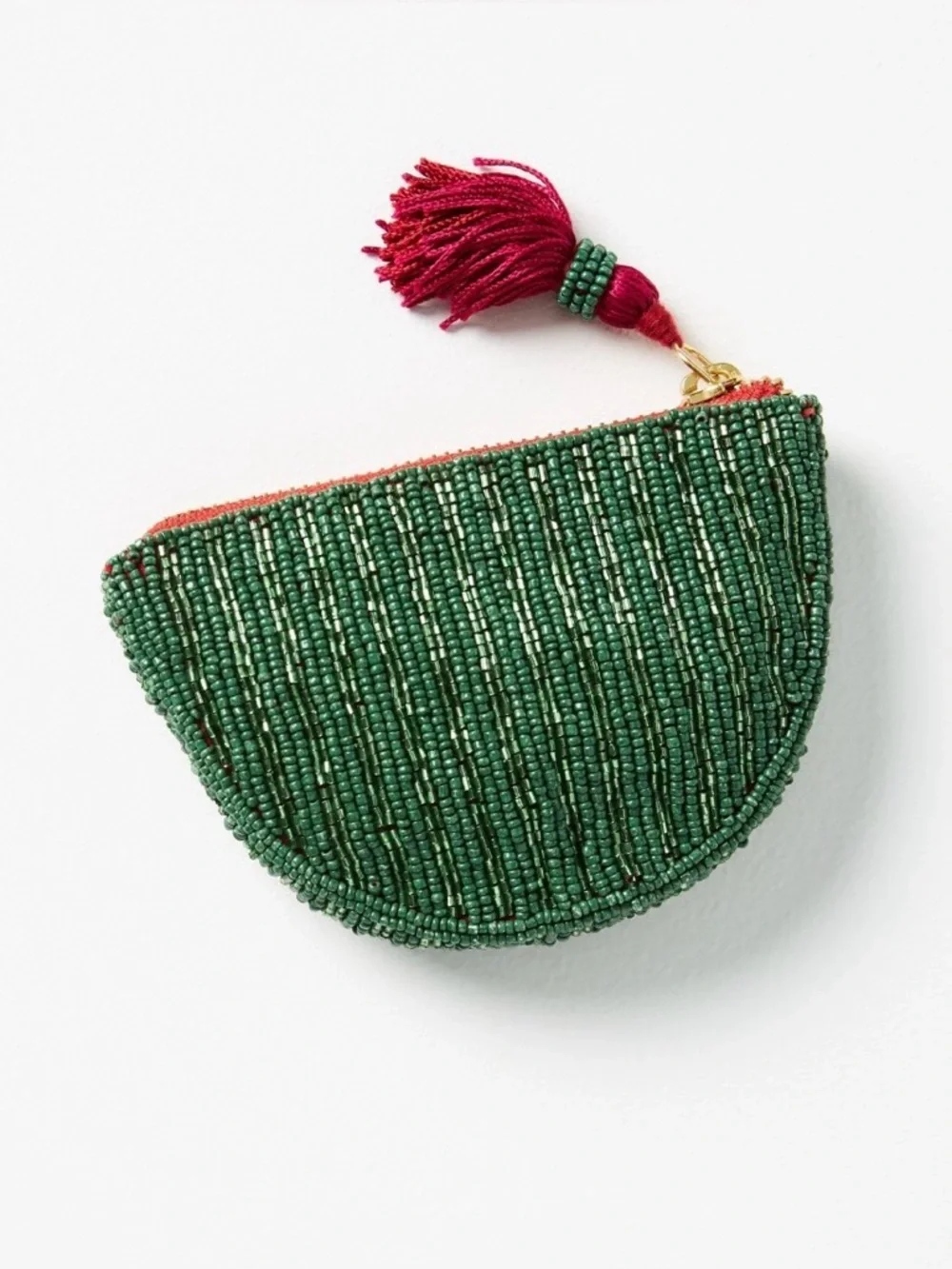 RARE ANTHROPOLOGIE NWT Watermelon Coin Purse